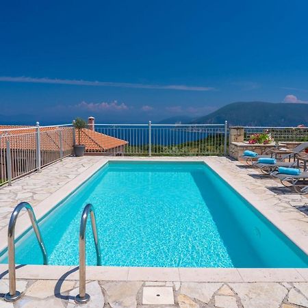 Guiscardos Luxury Villa Fiskárdo Eksteriør bilde