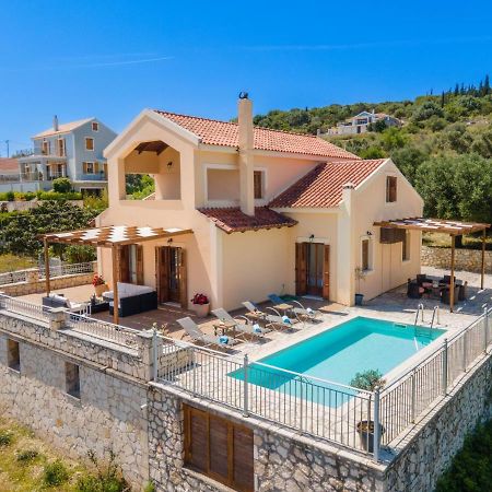 Guiscardos Luxury Villa Fiskárdo Eksteriør bilde