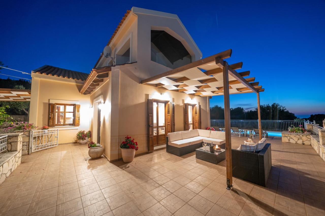 Guiscardos Luxury Villa Fiskárdo Eksteriør bilde