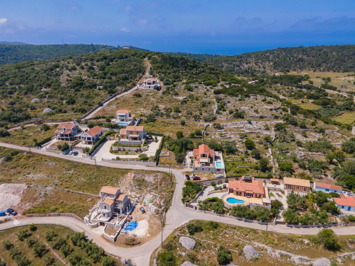 Guiscardos Luxury Villa Fiskárdo Eksteriør bilde